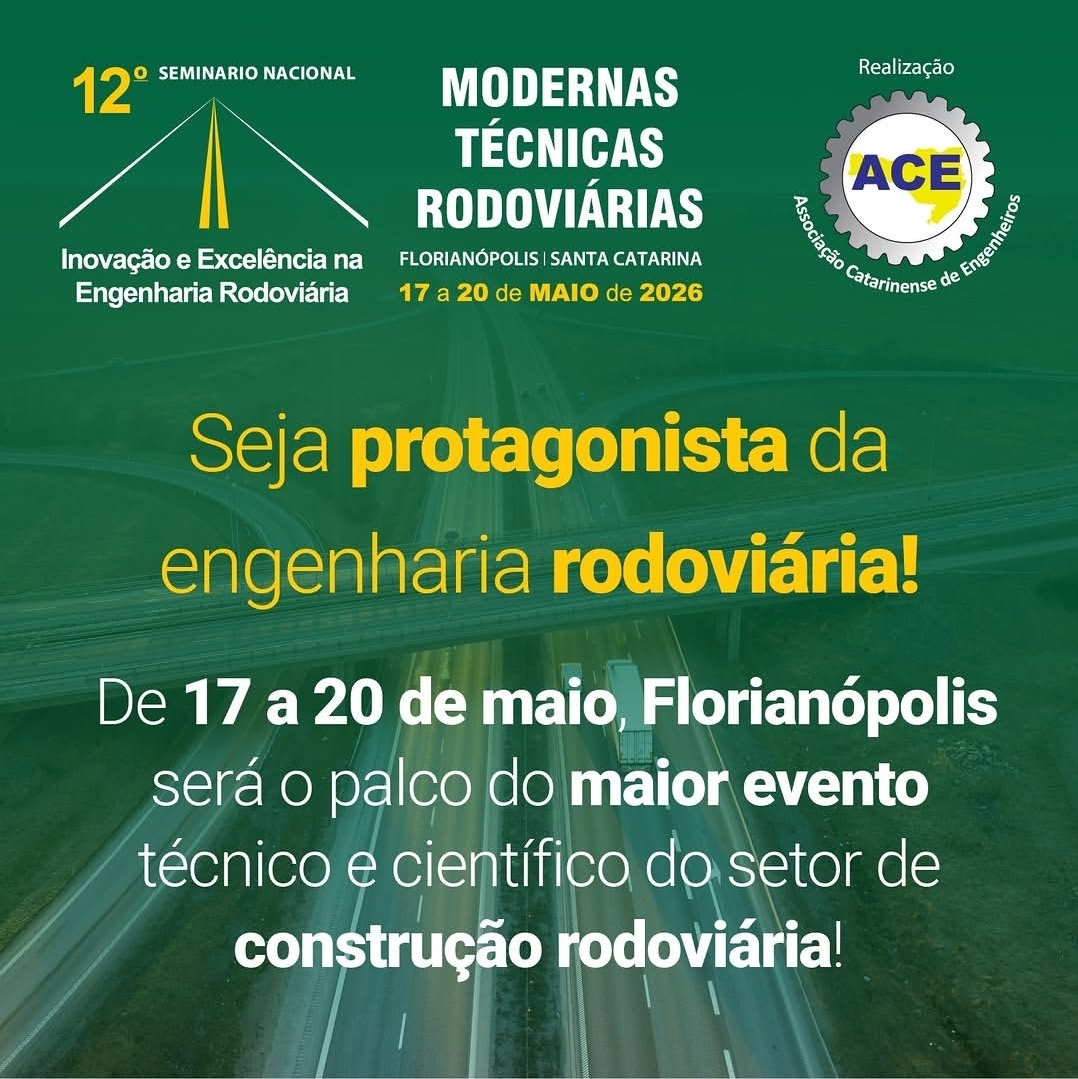 12º Seminário Nacional Modernas Técnicas Rodoviárias